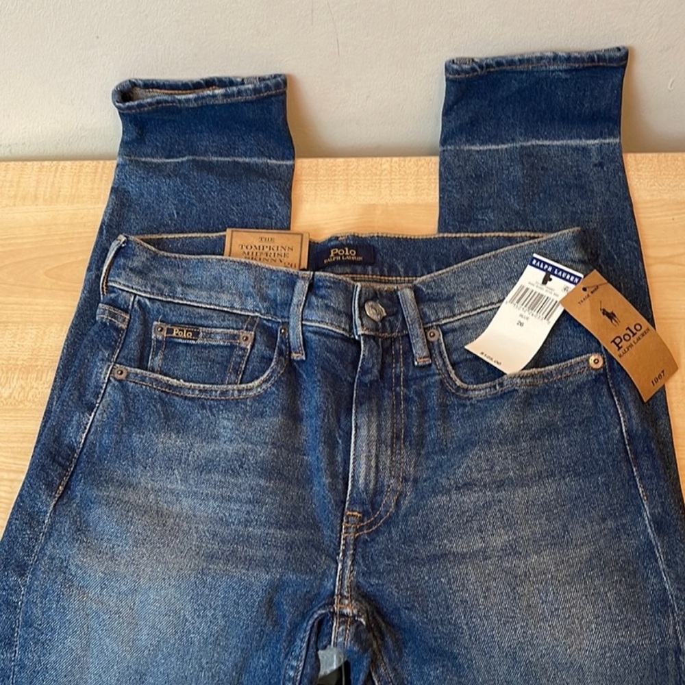 Polo The Tompkins Mid Rise Skinny Jeans
